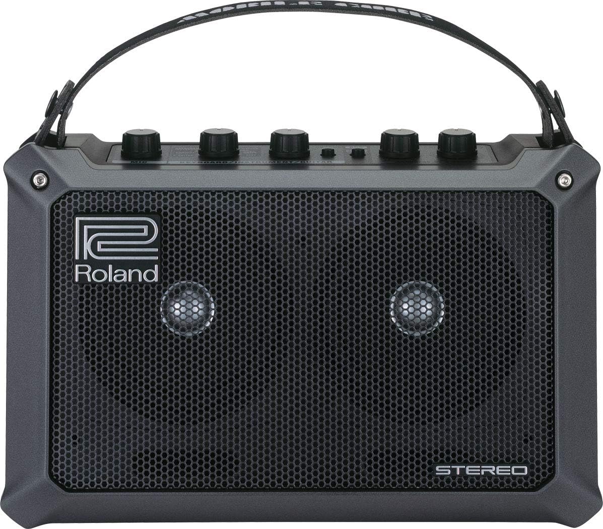 Roland Mobile Cube Battery-Powered Stereo Amp Bundle with Tuner, Instrument Cable, and Austin Bazaar Polishing Cloth