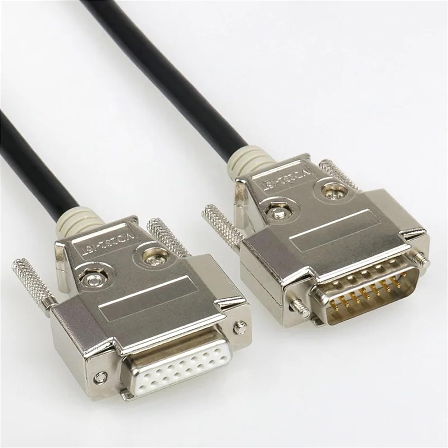 DB15 Cable DB 15 Pin Two Rows Connectors DB15 Data Cable Male to Male Male to Female Female to Female 1.5m 2m 3 Meters 5m 8m 26AWG(10m,Female to Female)