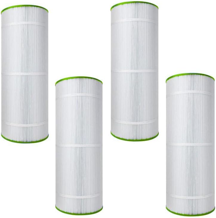 Guardian Filtration Products Pool Filter Cartridge 726-168-04 Four-Pack Replacement for Pleatco PCC105 Unicel C-7471 Filbur FC-1977 American PENTAIR Waterway Plastics