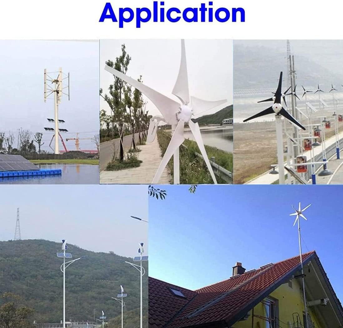 LiuSj JUnSt 9000W Permanent Magnetic Levitation Wind Turbine with Controller, Home Windmill Low Wind Turbine for Home Or Camping