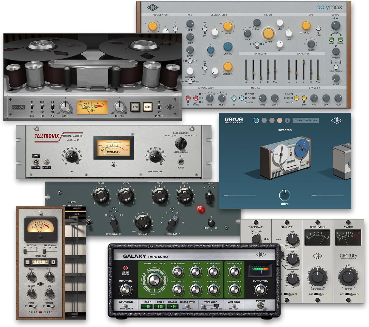 Universal Audio Volt 2 USB Recording Studio Audio Interface