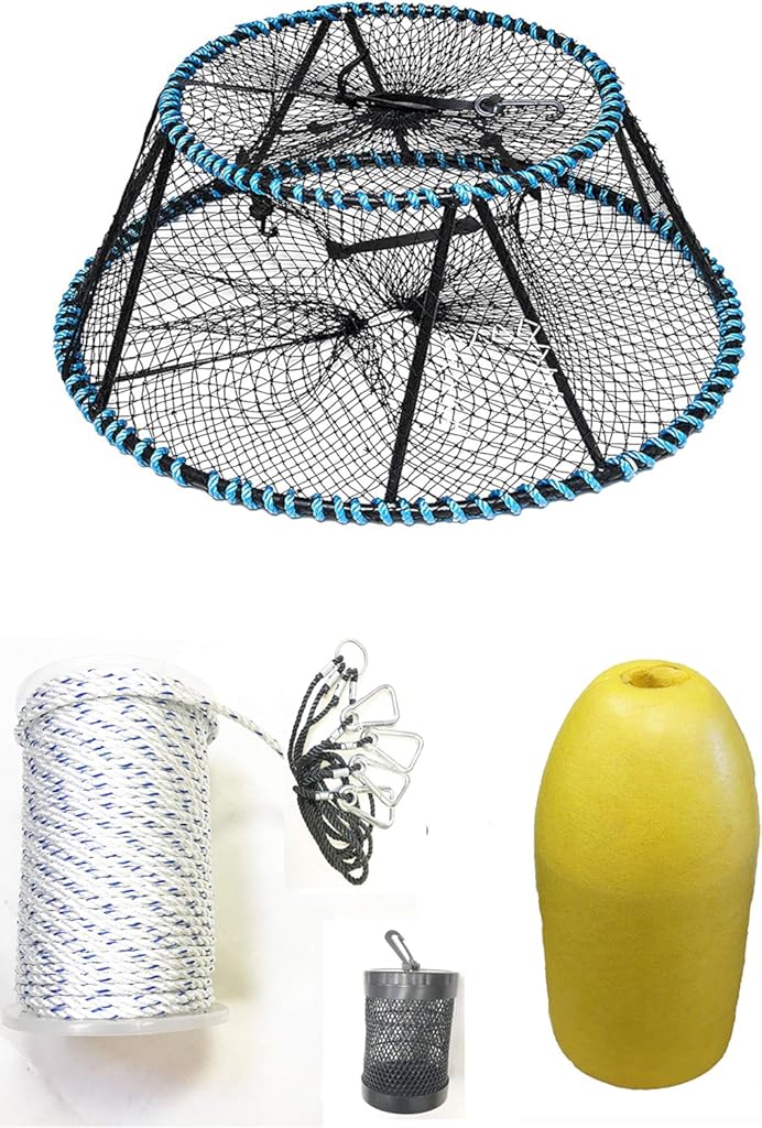 KUFA Sports Vinyl Coated Tower Style Prawn Trap(30