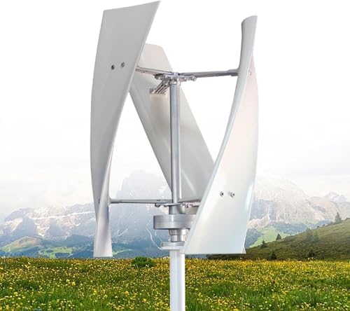 5000W Wind Turbine Generator Kit - 3 Blade Small Wind Turbine for DC 12V/24V Systems with MPPT Controller, High Efficiency Renewable Energy Solution