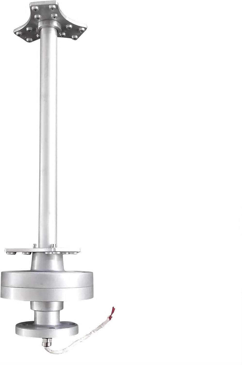 Wind Turbine Generator Vertica Power Windmill Generating Kit 3 Nylon Fiber Blades Spiral Blades Wind-Driven Generators (450w 24v)