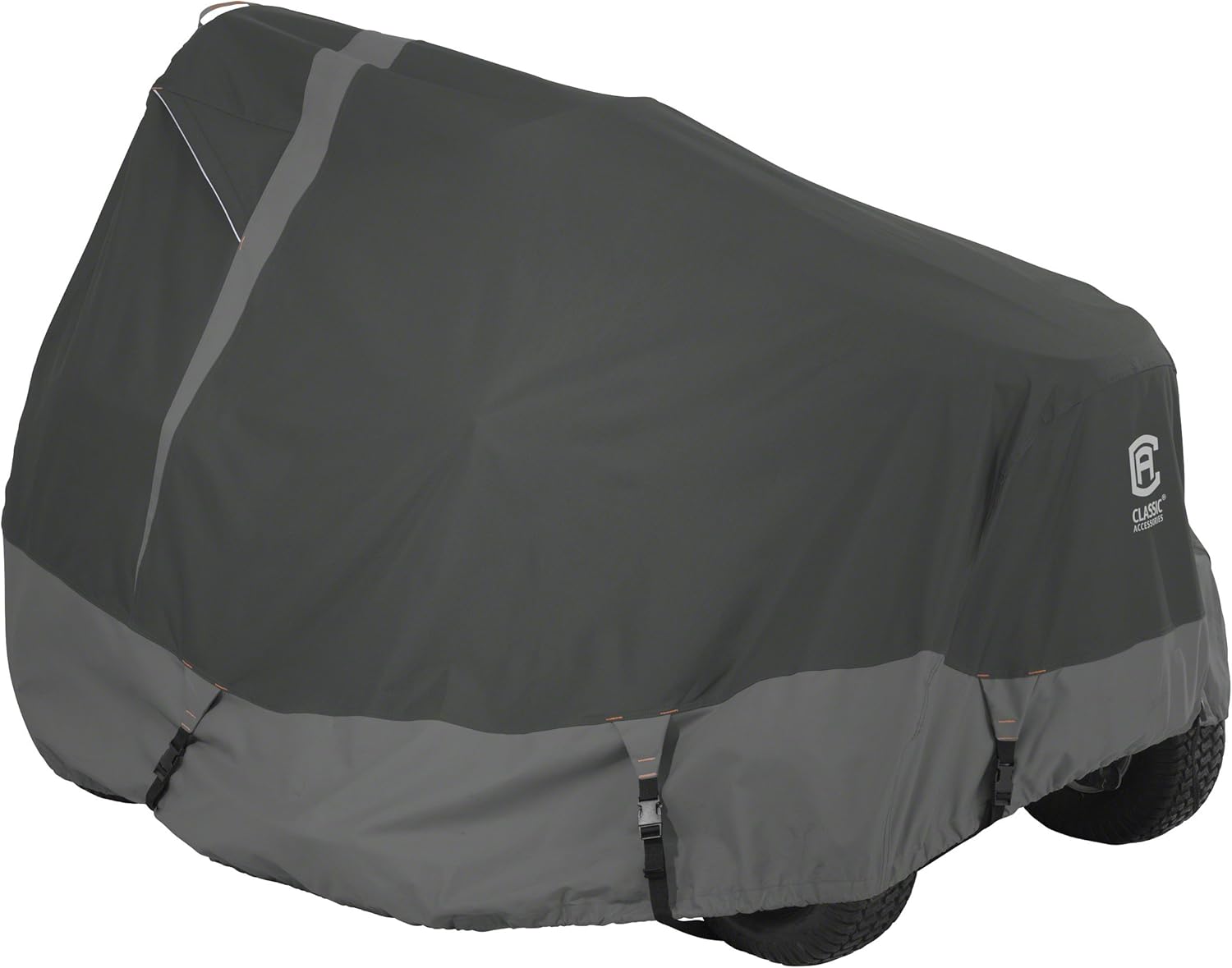 Classic Accessories Heavy-Duty Lawn Tractor Cover, Fits tractors with decks up to 54