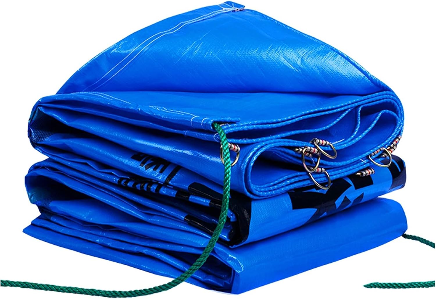 Tarp Cover/Heavy Duty Thick Material/Tarpaulin Waterproof Foldable Great for Tarpaulin Canopy Tent, Boat, RV or Pool Cover(8x12m)