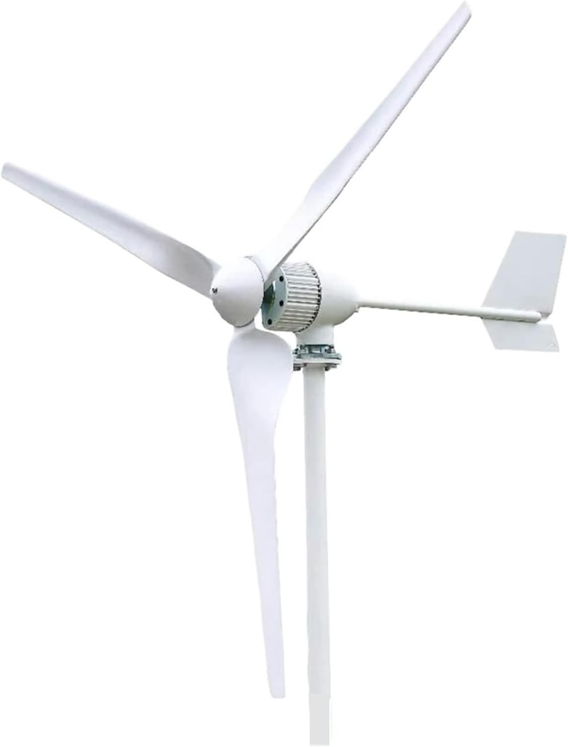 Wind Turbine Generator Kit, 20KW 12V 24V 48V Horizontal Axis Wind Power Turbine for Home Farm Electric nerator 20000W Windmill 3 Blades Three Phase AC for Hybrid Solar Wind System(12V_20KW)