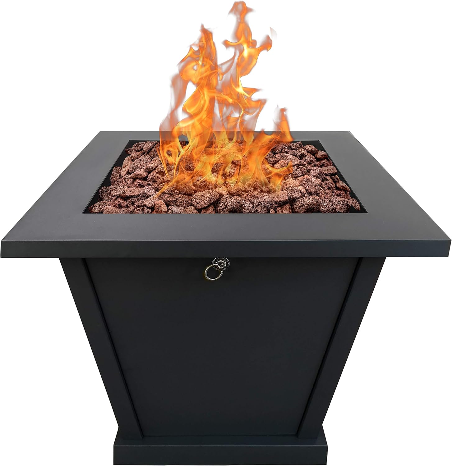 Bond Manufacturing 51843 28in Olivera Fire Table, Black