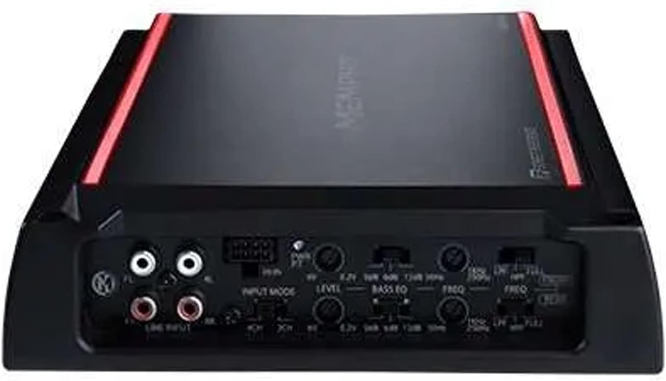 Memphis Audio SRX300.4V 75x4 at 2 Ohm SR Amplifier and Amp Wiring Kit