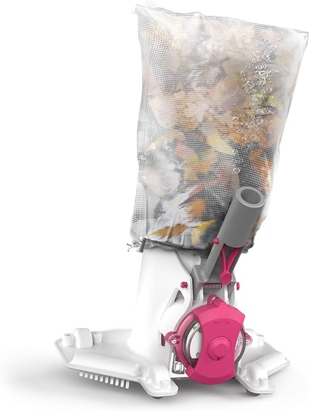 BWT Cordless Rechargeable Pool Vacuum, with Debris Bags, Sand and Leaf Vac, Inground and Above Ground Pools, Fast Powerful Cleaning with 75 Min Run Time