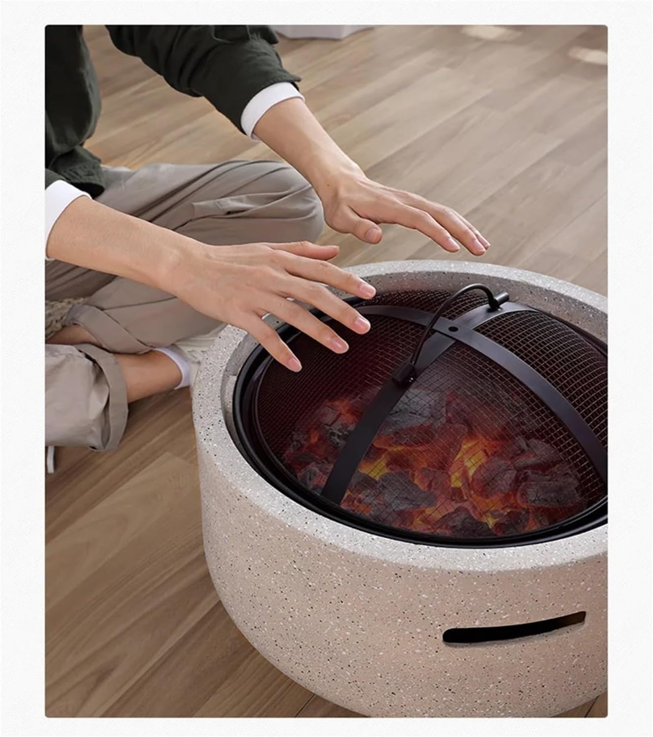 Outdoor Fireplaces Indoor Fire Pits Household Heating Stove Brazier Outdoor Courtyard Garden Barbecue Grill Camping Furnace Fire Pits