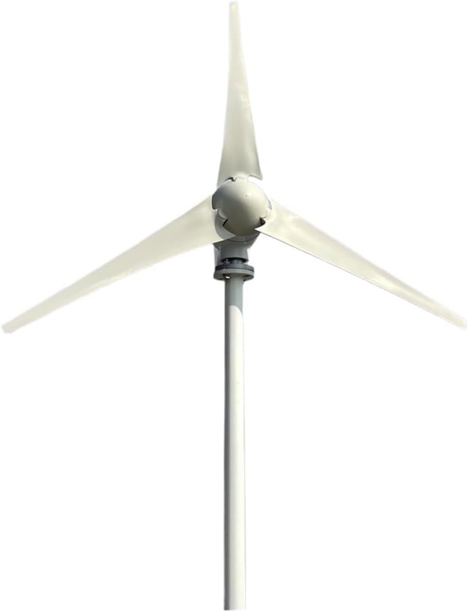 Wind Turbine Generator Kit, Wind Mill Turbine Generator Energy Power 800W 12V 24V 48V Complete Kit Residential for Home Use for Hybrid Solar Wind System(12V)
