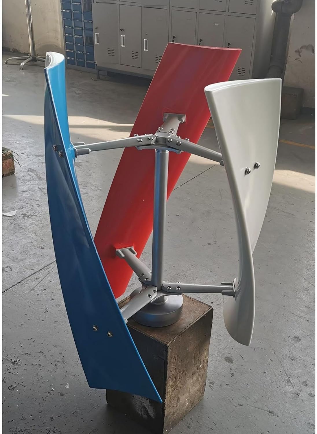 CAJUCA 8000W Vertical Axis Wind Turbine Generator 12V 24V 48V Maglev Wind Turbine with Controller Home Windmill Kit Breeze Start