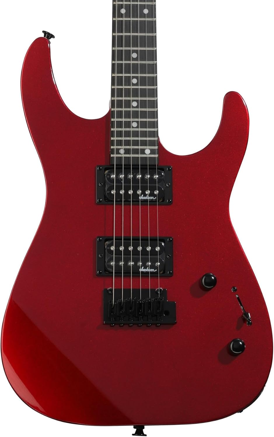 Jackson JS12 Dinky Electric Guitar - Metallic Red