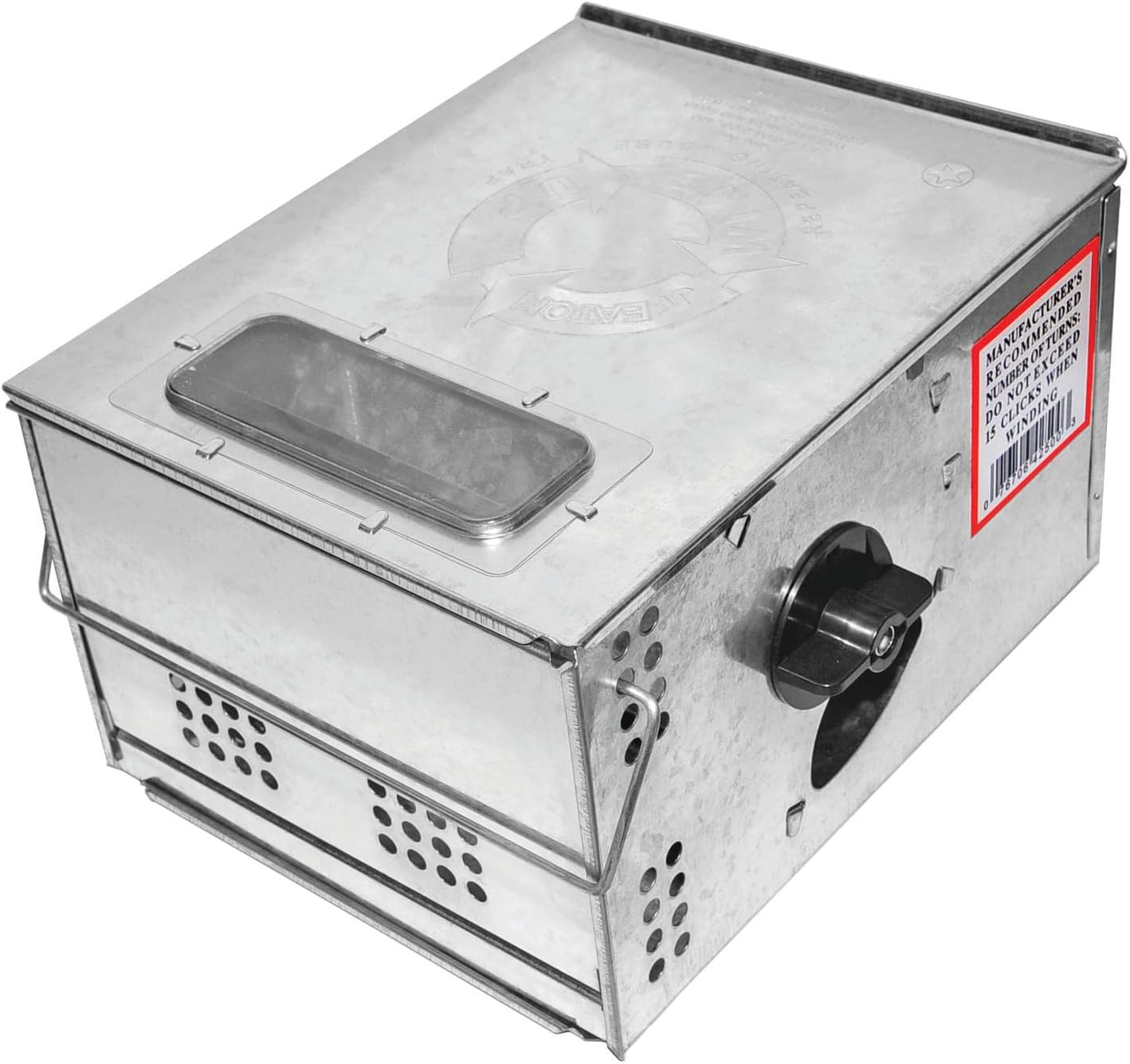 Wind Up Multiple Catch Mouse Trap – Durable Indoor Rodent Trap, Catches Multiple Mice Without Bait or Poison