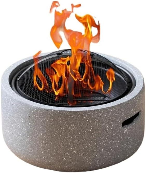 Outdoor Fireplaces Outdoor Fire Pits Household BBQ Grill Courtyard Garden Charcoal Stove Bonfire Brazier Heating Furniture Fire Pits