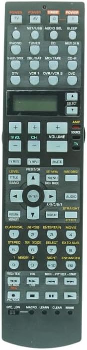 Remote Control for Yamaha RAV230 RAV237 RX-V750 RAV236 WA16370 RX-V740 RX-V740RDS RX-V730RDS A V AV Receiver Amplifier