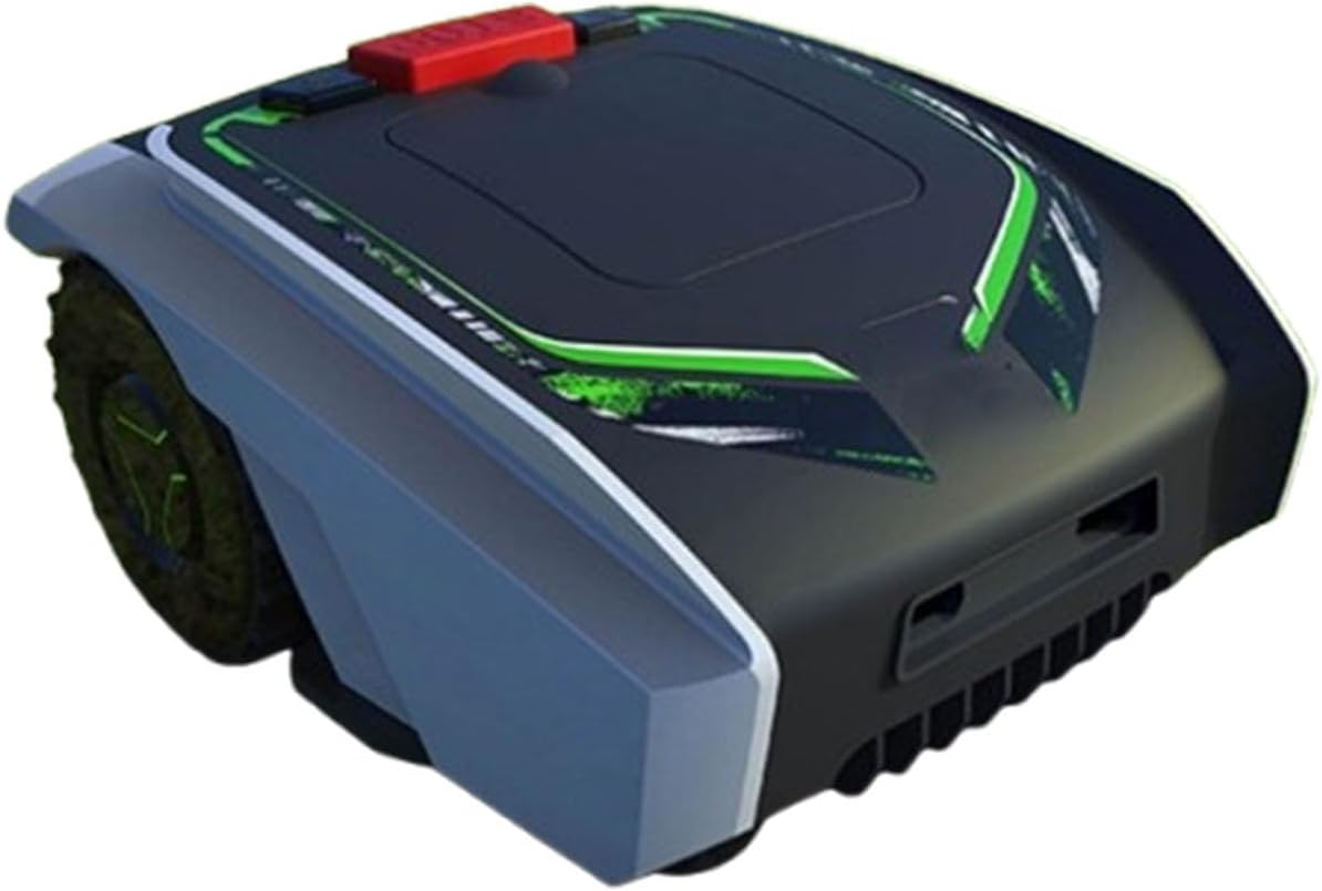 Robotic Lawn Mower with GPS Assisted Navigation, Automatic Lawn Mower with Self Installation and Ultra-Quiet Smart Mowing Technology for Medium to Large Yards