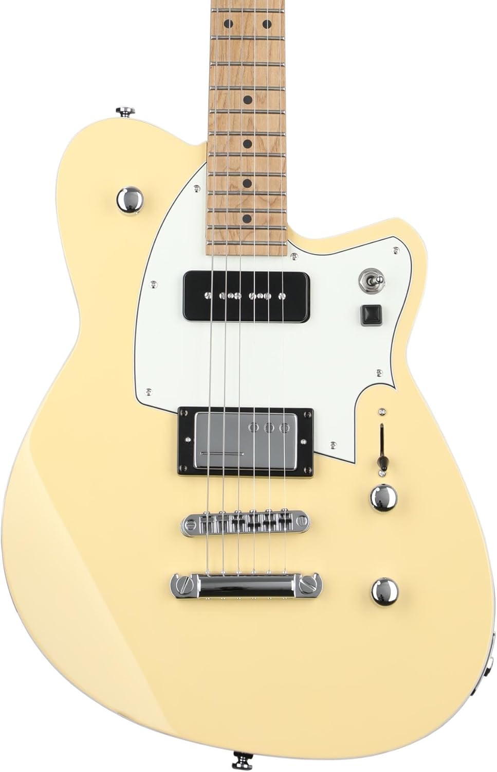 Reverend Chris Freeman Signature Electric Guitar - Powder Yellow