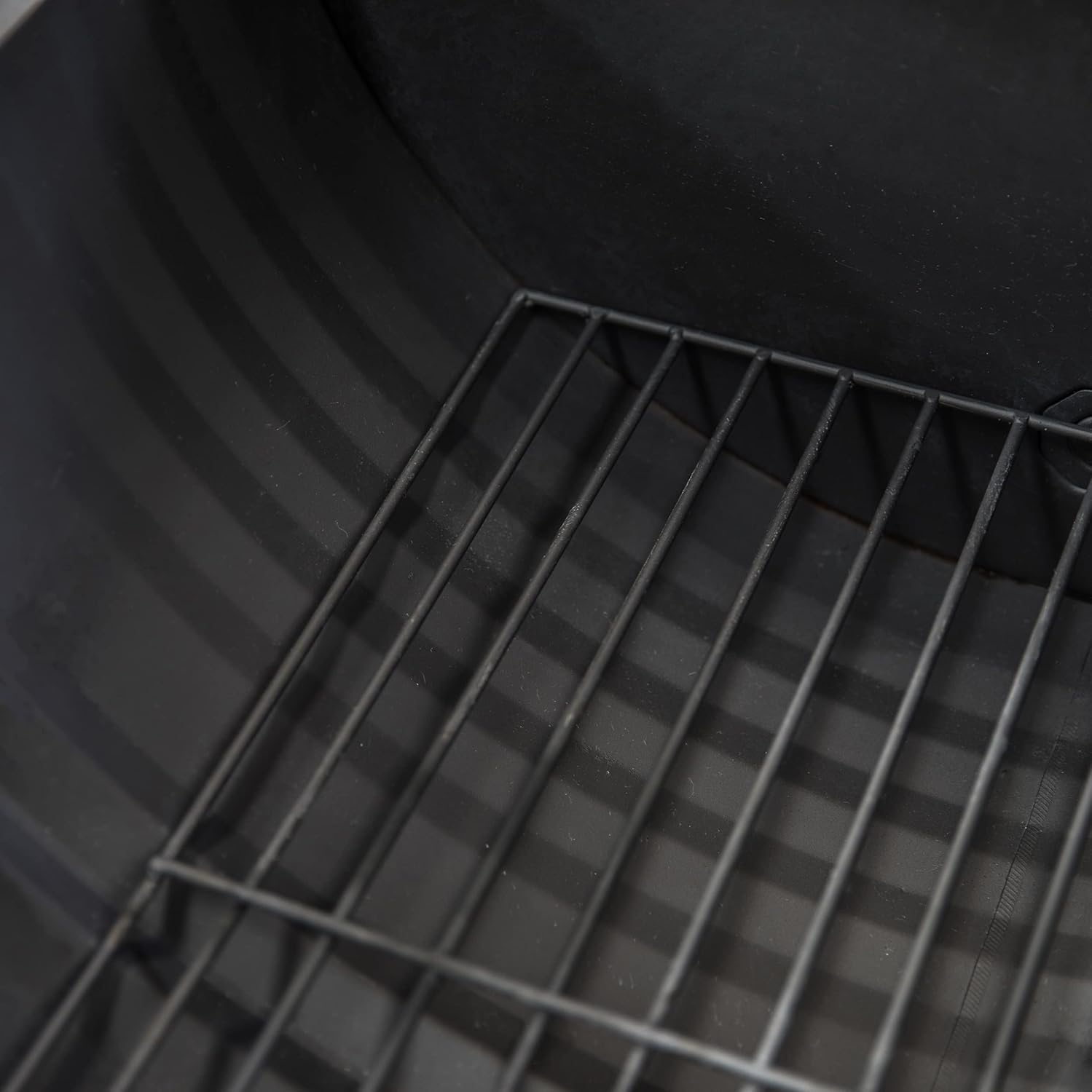 35-Inch Large Oval Barrel Wood Burner Firepit Patio Firebowl for Outside Use - Outdoor Wood Burning Fire Pit with Spark Screen and PVC Cover Protector, Black