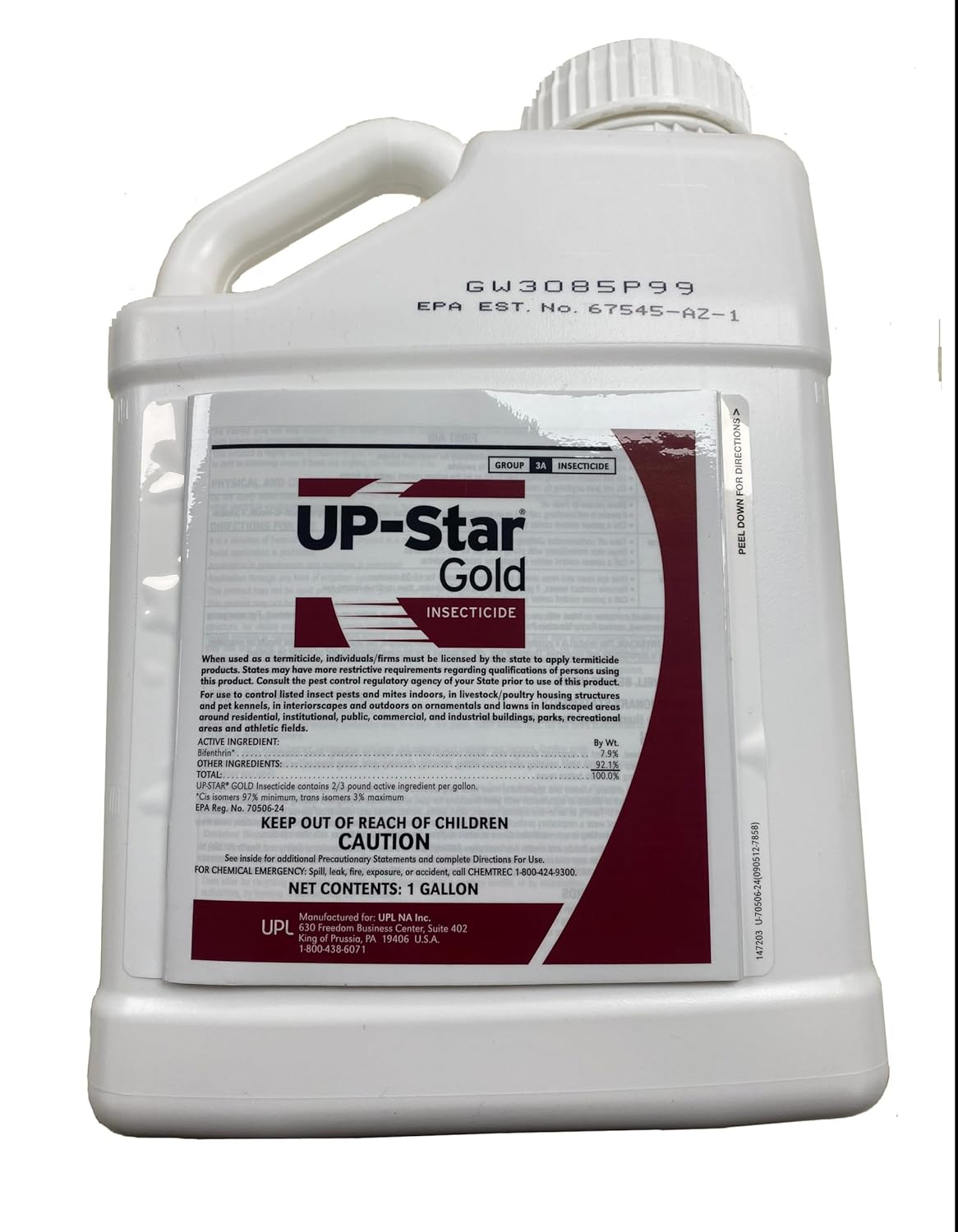 UPL UP-STAR GOLD Insecticide Bifenthrin 7.9% - 1 Gallon(128oz)