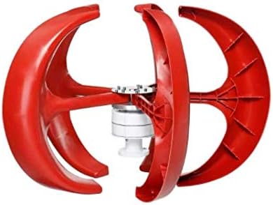 8000W Vertical Axis Wind Turbines Generator Lantern Motor Kit 5 Blades 12V 24V Electromagnetic for Home Hybrids Streetlight Use,12v