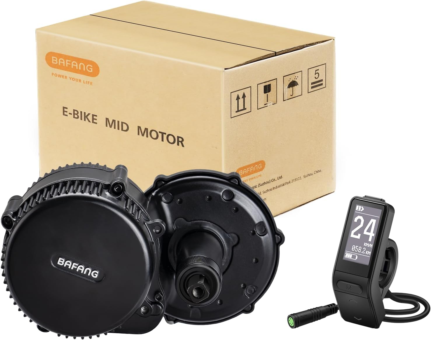 Bafang Motor 48V 500W with SW102 Display, UART Protocol（No Other Accessories）