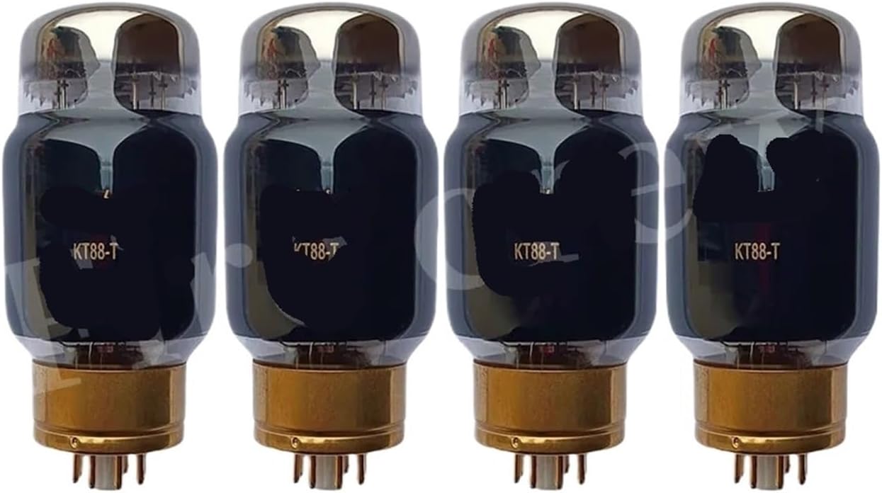 KT88-T KT88T Tube Replaces KT88 KT120 6550 KT100 KT66 Suitable for HiFi Audio Tube Amplifier DIY Matching(4pcs Matched Quad)
