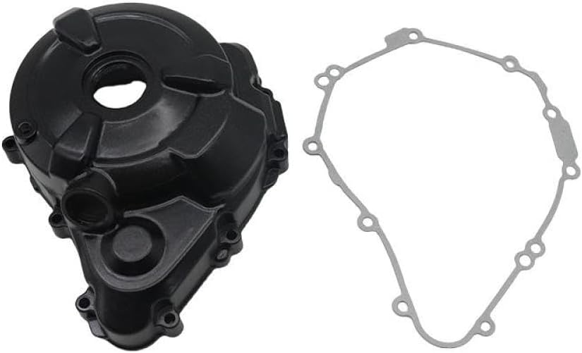 Left Side Generator Cover Compatible with MT07 XSR700 FZ07 2015-2023 Models YZF-R7 Tenere 700 Engine Motorcycle Magneto Alternator Protection(Black)