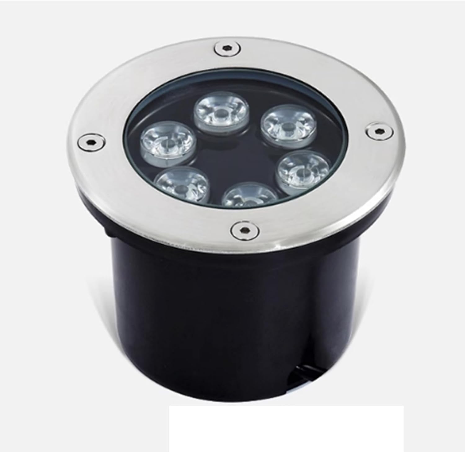 Outdoor LED Landscape Light Buried Lights IP66 Waterproof LED Underground Light AC85-110V Recessed Ground Light for Driveway, Garden, Pathway, Patio Round Landscape Lamp