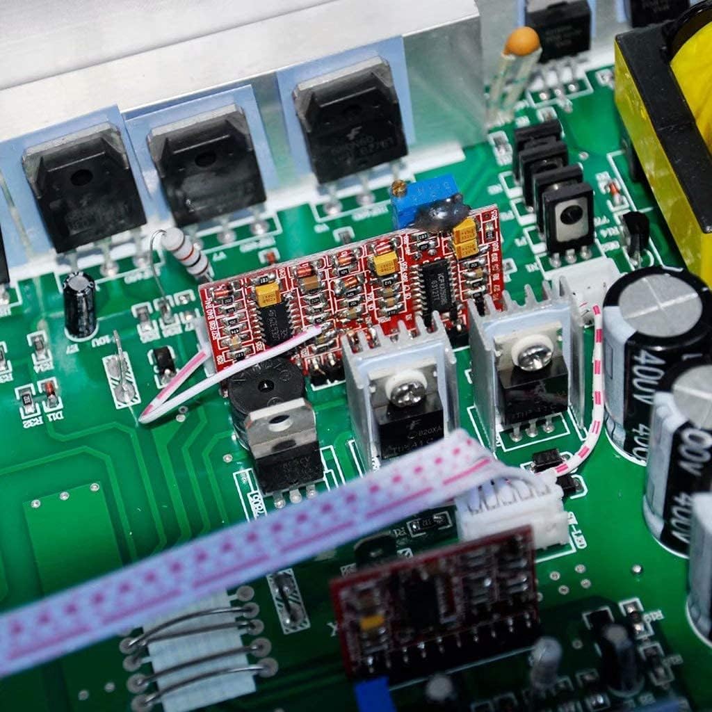 6000W Power Inverter, DC 24V to AC 220V, 12000W Peak Power, with USB Charging Ports and 2 AC Outlet Converter Modified sine Wave Solar Inverter (24vto220v)