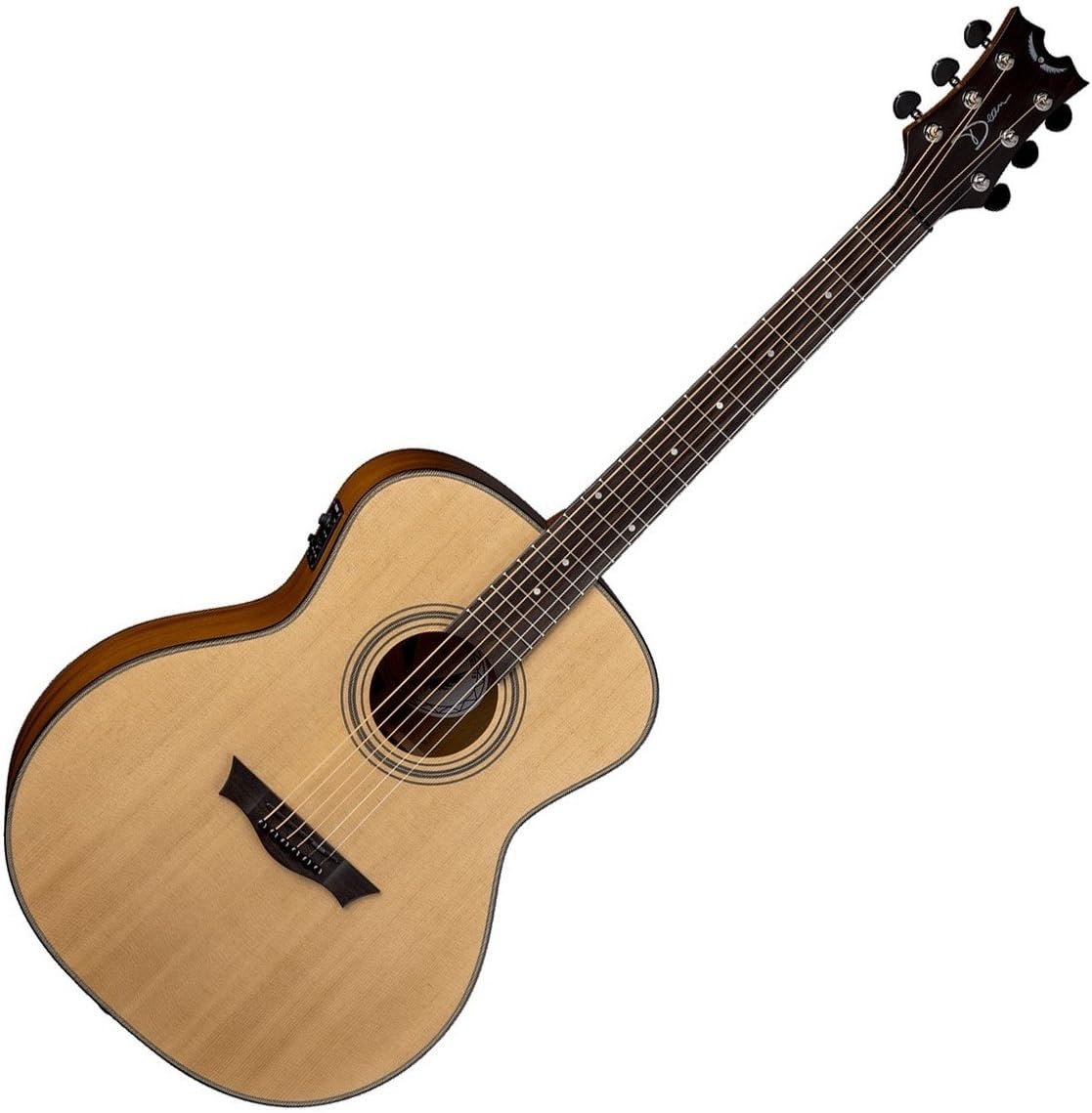 Dean Guitars 6 String Dean St. Augustine Concert Solid Wood Acoustic Electric Guitar - Satin Natural (SACESN)