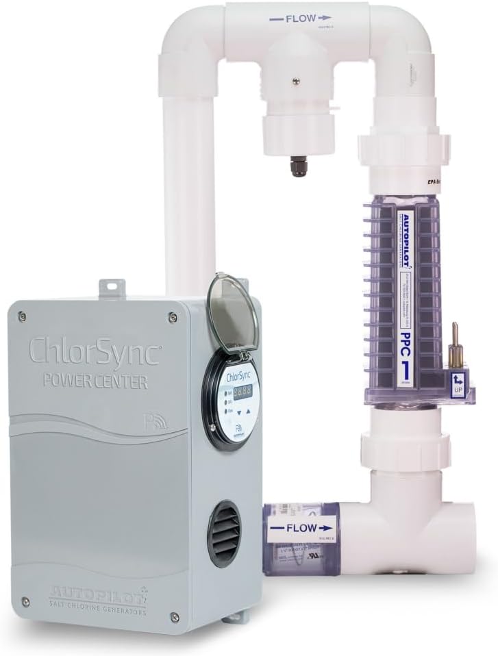 AutoPilot CPB0003A ChlorSync Gen II + PPM3 Salt Chlorine Generator - up to 40,000 Gallon Pool