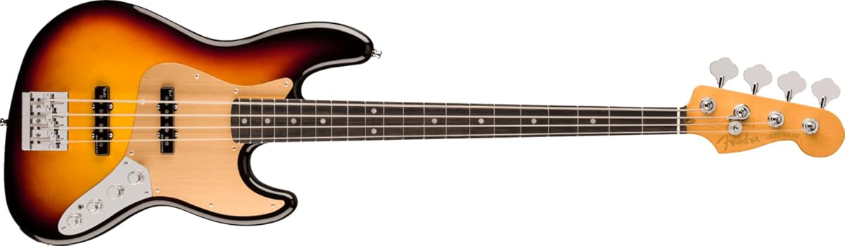 Fender American Ultra II Jazz Bass - Ultraburst, Ebony Fingerboard