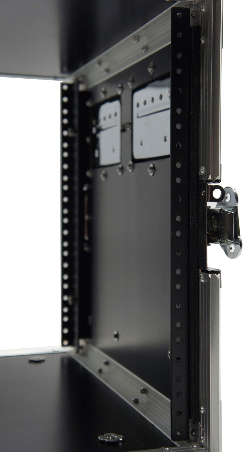 Harmony Audio HC8UAD DJ Flight Amp 8U Rack Space Road Travel Amplifier Case