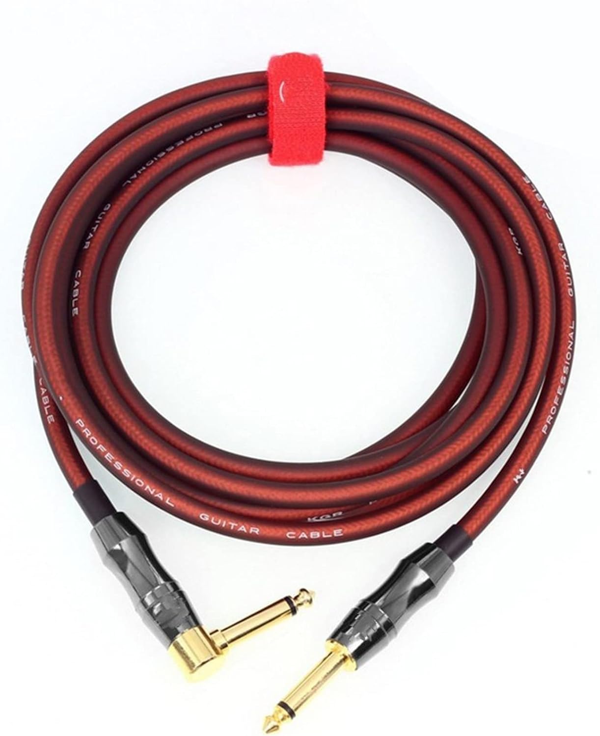 Guitar Cable Electric Guitar Wire Cable Bass Piano Keyboard Drum Noise Reduction Shield Line (Color : A, Size : 10)