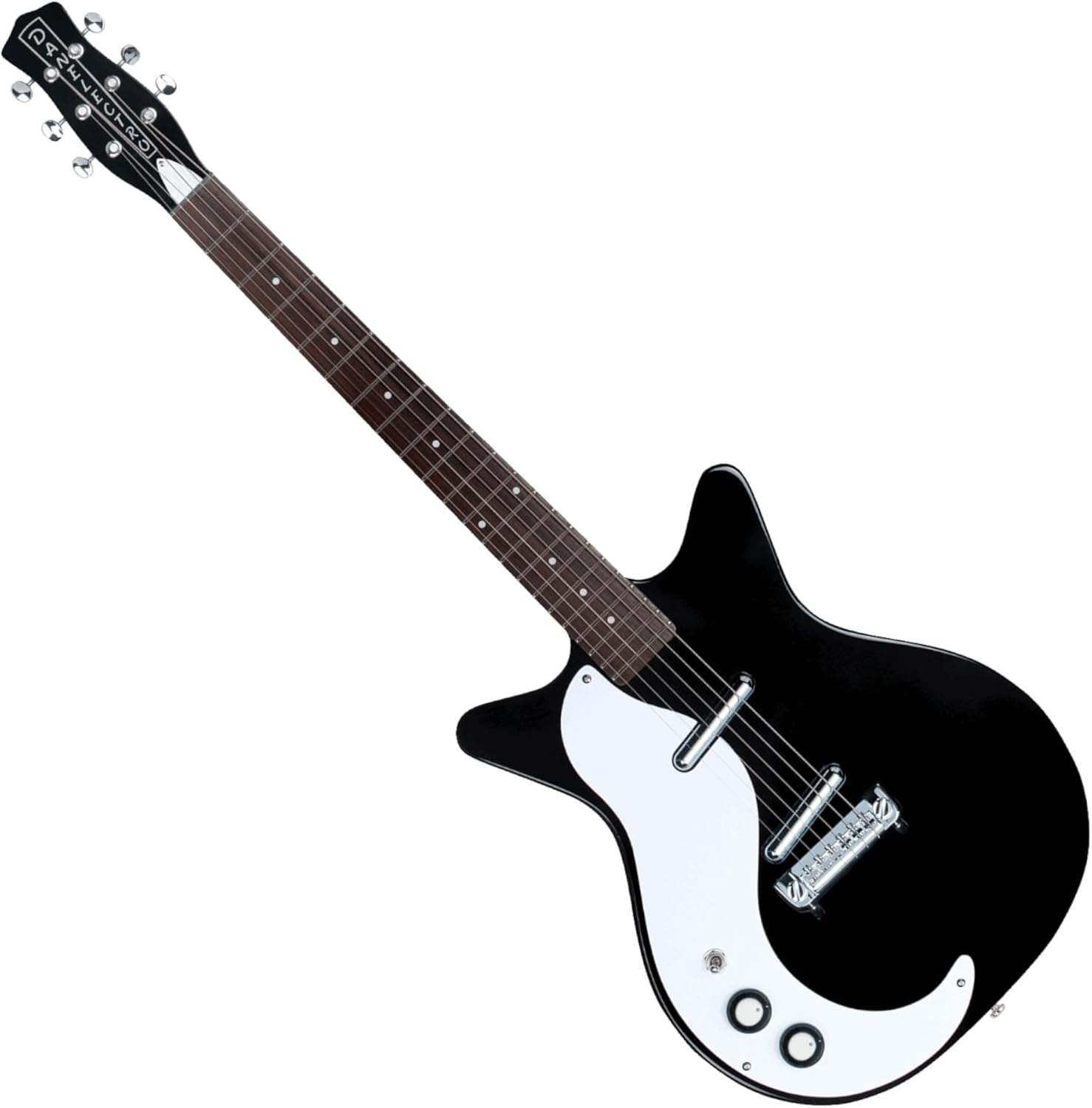 Danelectro '59M NOS+ Left-Handed Elecric Guitar (Black)