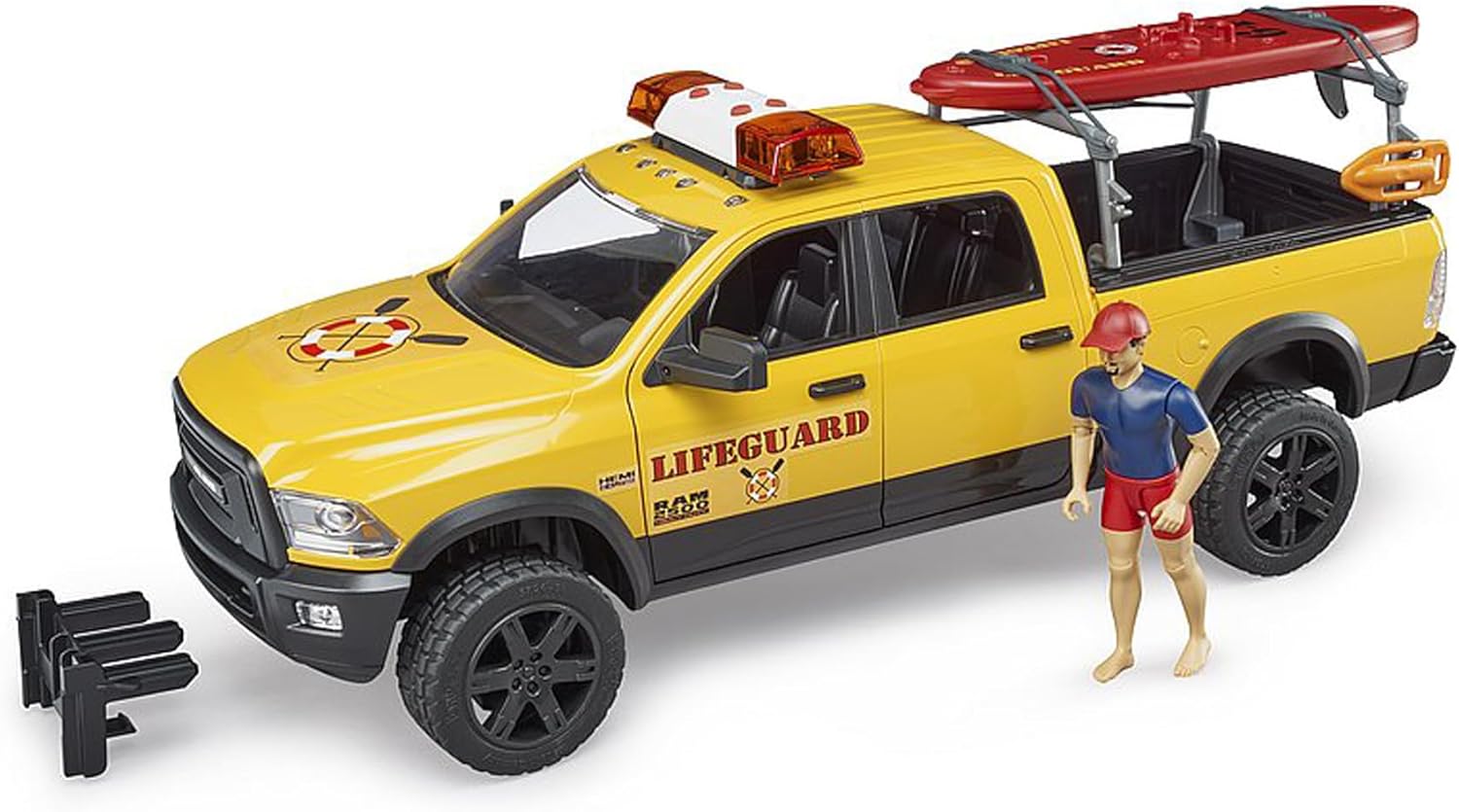 RAM 2500 Power Wagen Life Guard w Figure, Stand up Paddle, L&S Module