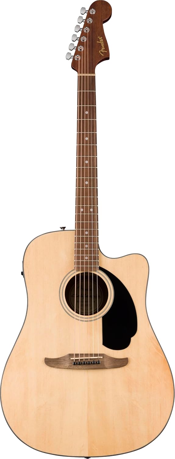 California Standard Redondo CE, Spruce Top, Black Pickguard, Natural