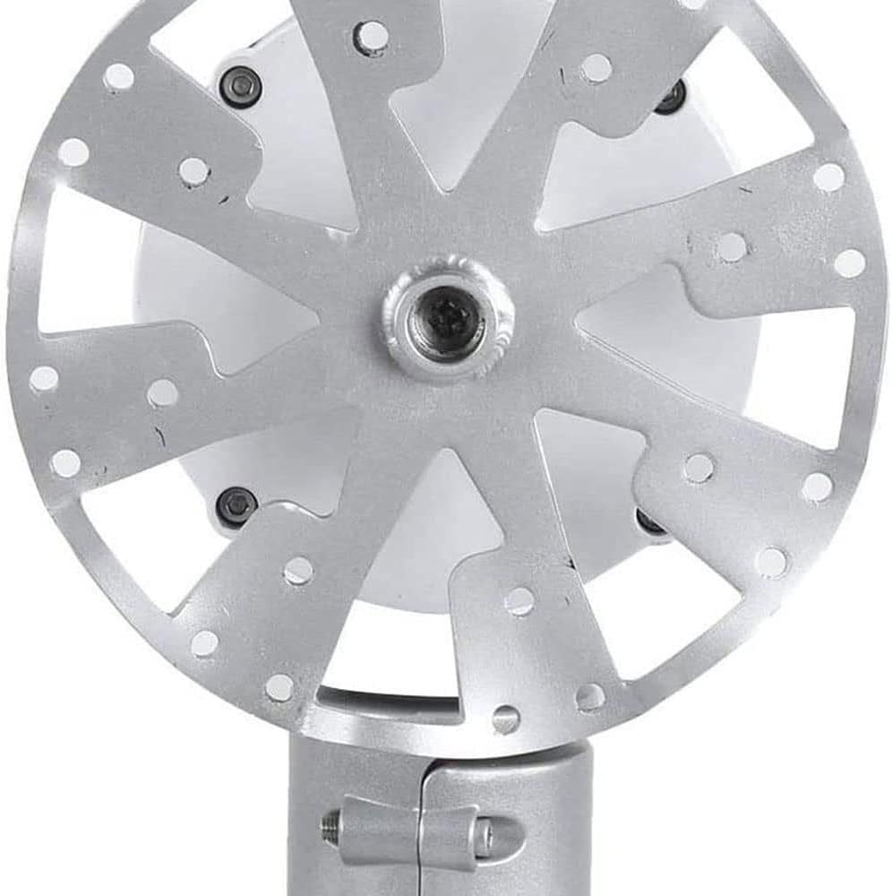 Wind Turbine Generator Kit 300-400W, 8 Blades Windmill Power Motor Controller Charge for Home Marine Hybrid Solar Wind System (Blue 12V/24V)