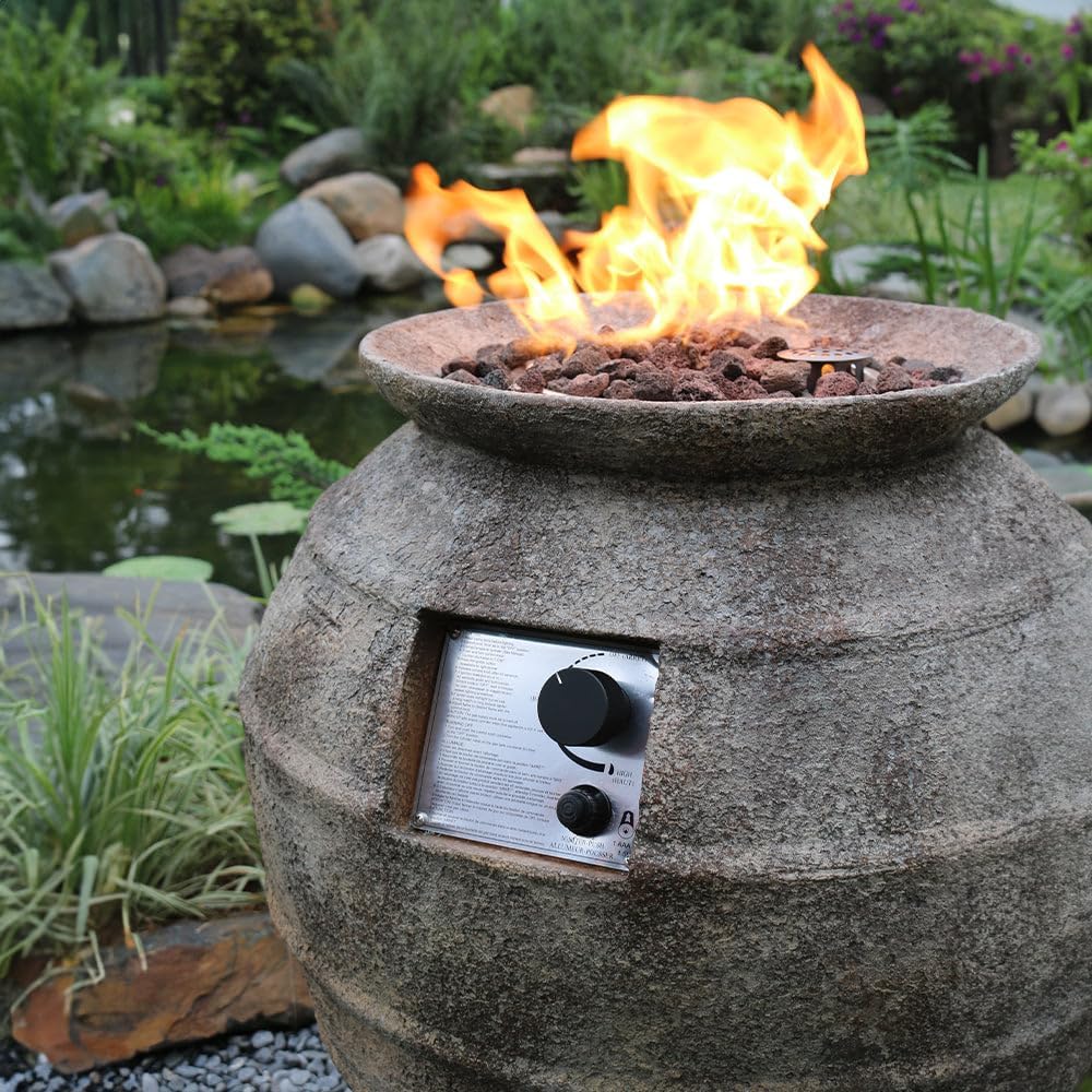 Pompeii Concrete Fire Pit 23