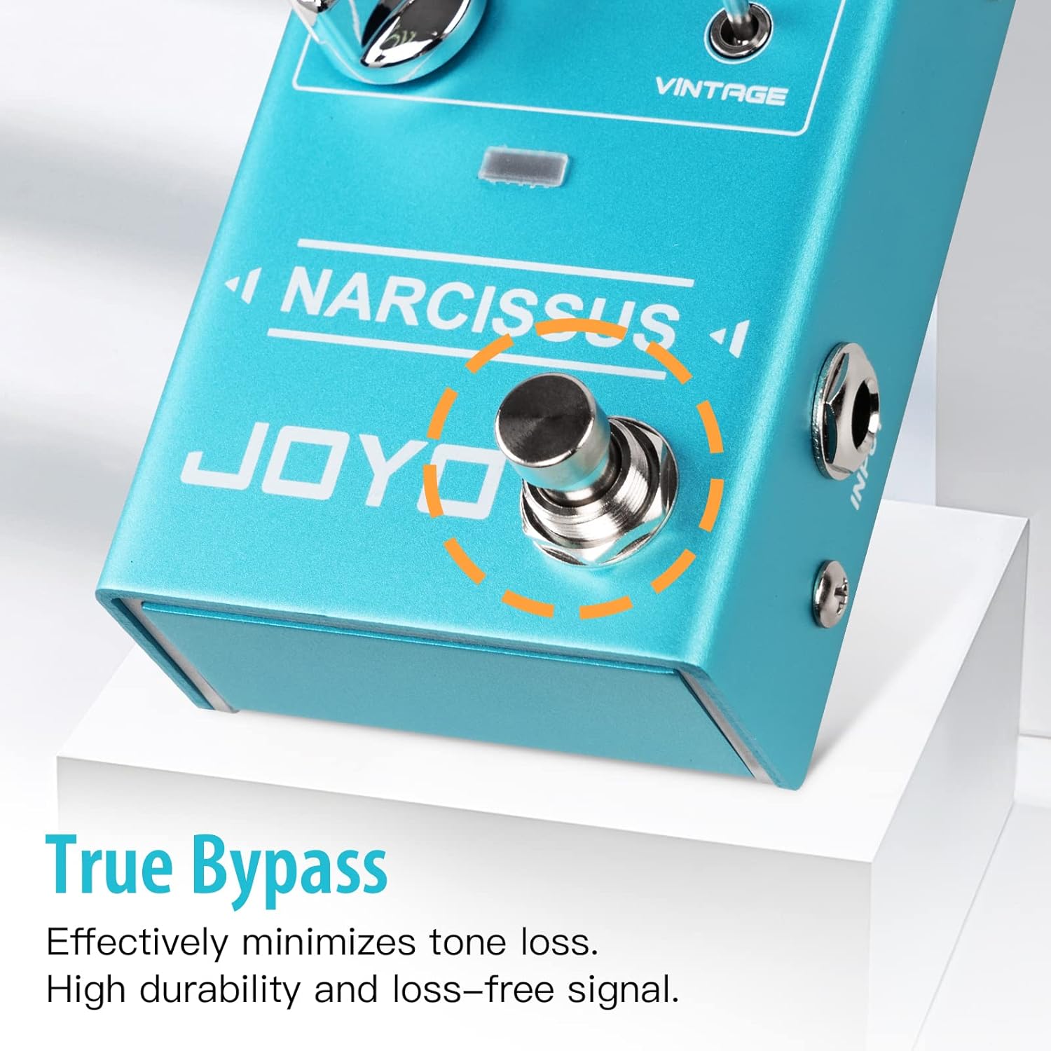 JOYO R-22 Chorus Pedal Semi-Analog Circuit and JF-22 Orange Amplifier Simulator Distortion Pedal