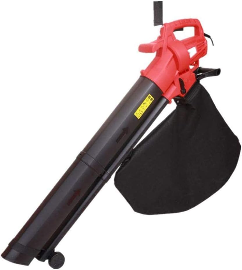 Home Office Portable Cordless Leaf Blower Leaf Blower Electric Garden Blower for Blowing Leaf Snow Dusting Leaf Blower Cordless Blower Red