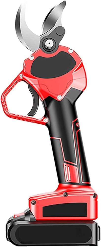 Electric Garden Scissors Pruning Shears Cordless Tree Branch 30 / 40mm Cutting Diameter 7-10h Working Time Lithium Battery-Powered Gardening (30mm 3battery)
