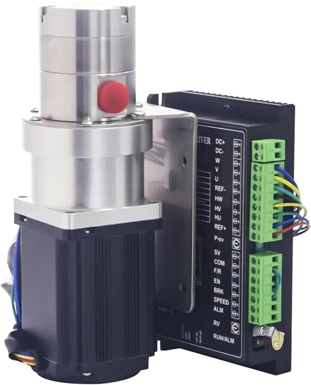 Sewage/Effluent Pumps NS Series Mini Magnetic Drive Gear Pump High Viscosity Pressure Temperature Acid and Alkali Resistant Liquid(Ns350bb with 200w)