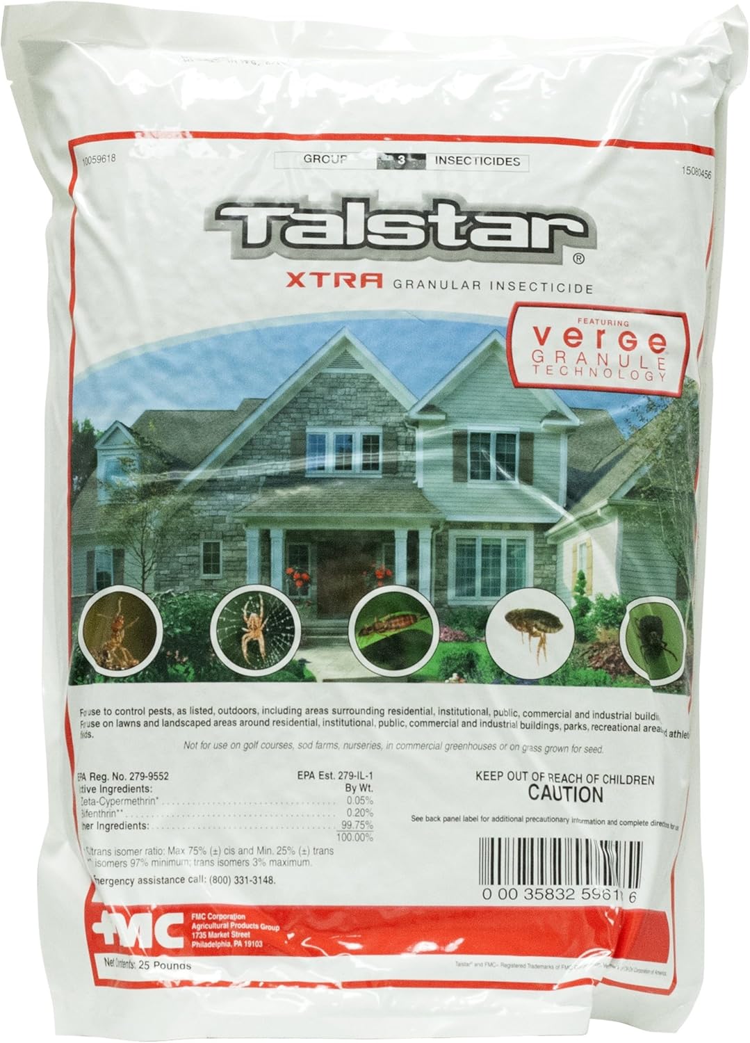 Talstar 35832596186 Xtra Granular Insecticide-25 lbs