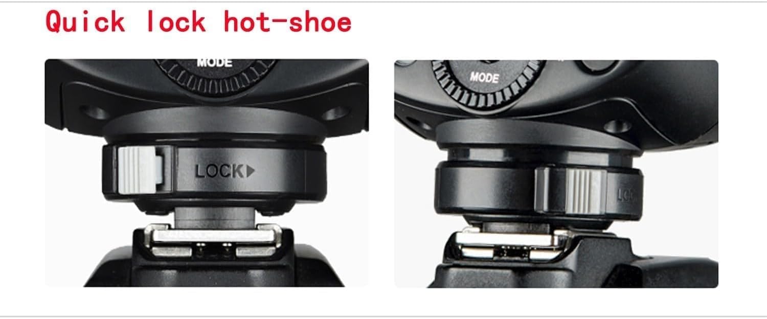 Godox V1 V1-C V1C USA Version Camera Flash with Godox AK-R1 Accessories Kit for Canon Cameras,76Ws 2.4G TTL 1/8000 HSS,480 Full Power Shots,1.5s Recycle Time,2600mAh Li-ion Battery