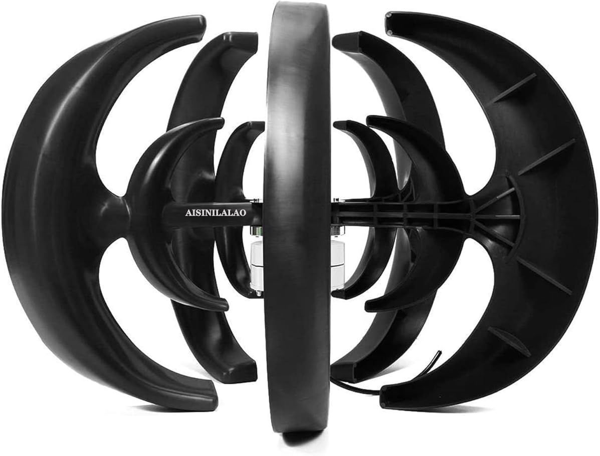 10000W Vertical Axis Wind Turbine Generator, Wind Turbines Generator Kit +Wind Generator with Controller Windmill Energy Turbines Charge, 12V/24V /48V