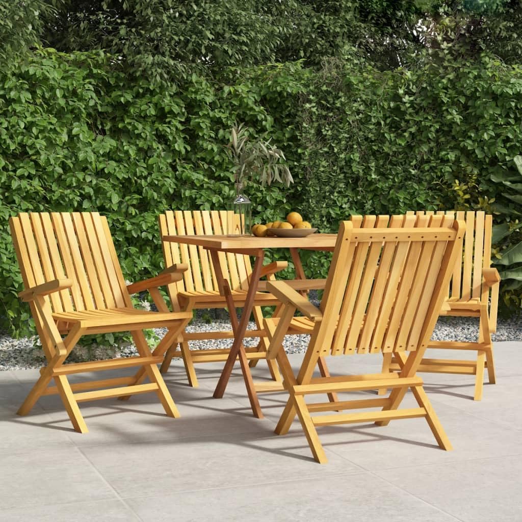 Folding Patio Chairs 4 pcs 24