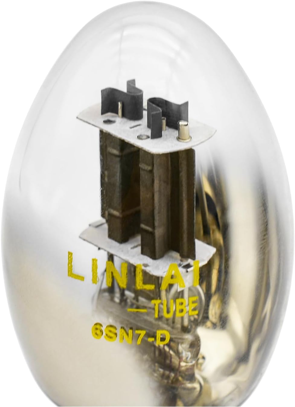 LINLAI 6SN7-D Vacuum Valve Electronic Tube Class Pairing Water-drop Shape for Hifi Audio Amplifier Replaced by CV181 6N8P